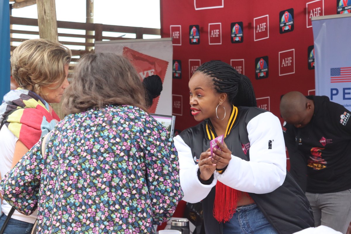 PEswatini's tweet photo. During Africa's Largest Festival Bushfire, Pact through USAID partnered with AHF in support of the Ministry of Health to reach more people on PrEP and FP information and uptake. The US Ambassodor Earl R.Miller was also at the PrEPyour FireStall.🥳🇸🇿🔥
@PactWorld
#PrEPyourfire https://t.co/nKooTwZGCc