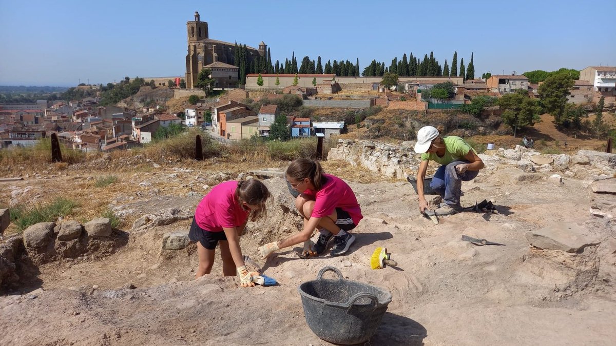⛏️ Ja us podeu inscriure al taller d'arqueologia COTA ZERO 2023 al #CastellFormós de Balaguer

📅Dates:
Del 26 de juny al 7 de juliol

⏰Horari:
De 8.00 a 11.45 h - taller d'arqueologia al Castell Formós
De 11.45 a 13.30 h - bany lliure a les piscines del secà