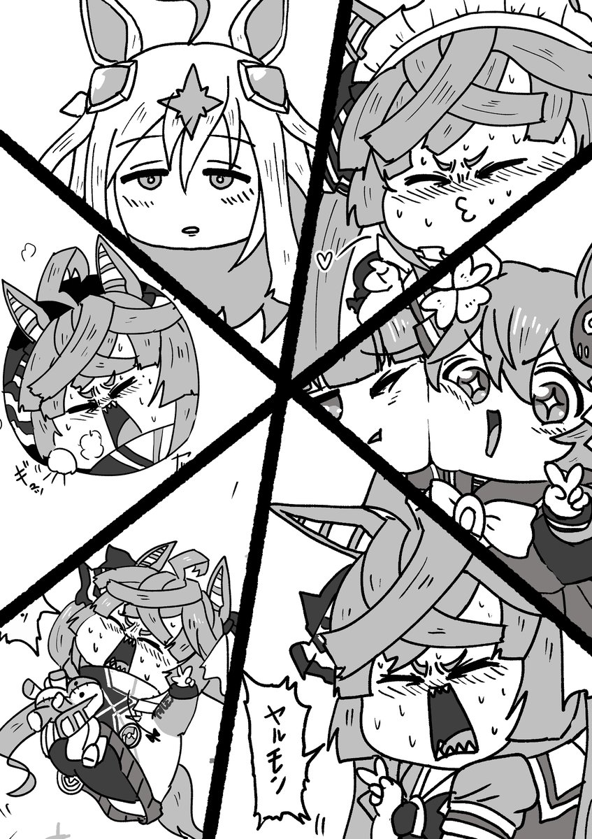 #今月描いた絵を晒そう  いろんな人のアイコンをいじくりまわしちゃった