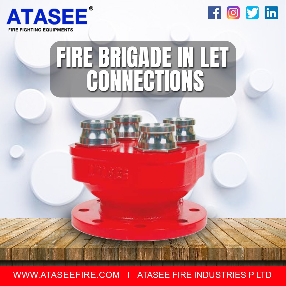 The inlet is used by the brigade personnel to access water. It is normally dry but is used to pump water by charging using fire fighting equipment.

#firesafety #FireSafetyTips #FireSafetyTips #firesafetytraining #firesafetyawareness #firesafetyequipment #safetyfirst
