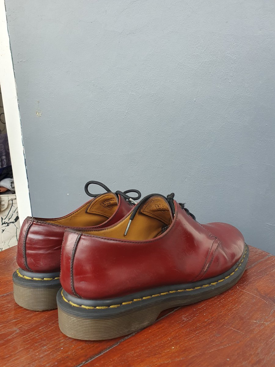 pabskiw's tweet image. WTS
Dr.Martens 1461 red cherry smooth 
jual BU aja 900k nett
size 43 
no box 
lokasi bekasi/jaktim
#jualsepatu #jualdocmart #jualbeli