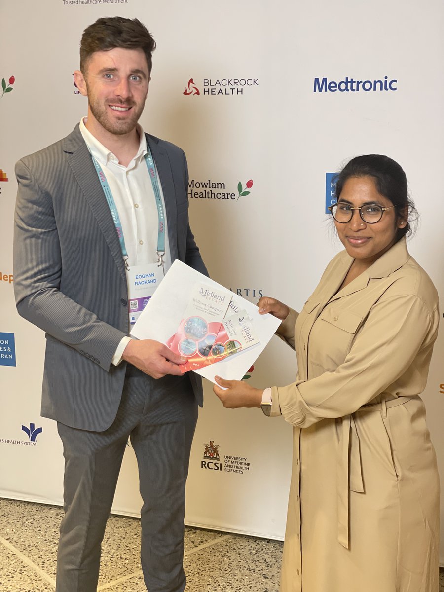HealthIreland's tweet photo. Congratulations AYESHA AHMED from @AWS who won our "Visit our Exhibitors" competition at the @InvestnetEvents Future Health Summit 2023 !!
She won a super Team prize from @EscapeMidland worth €5k!
No doubt Ayesha's team will be looking forward to their trip to Laois
#FHSummit23 https://t.co/Hupo0Sq0c9