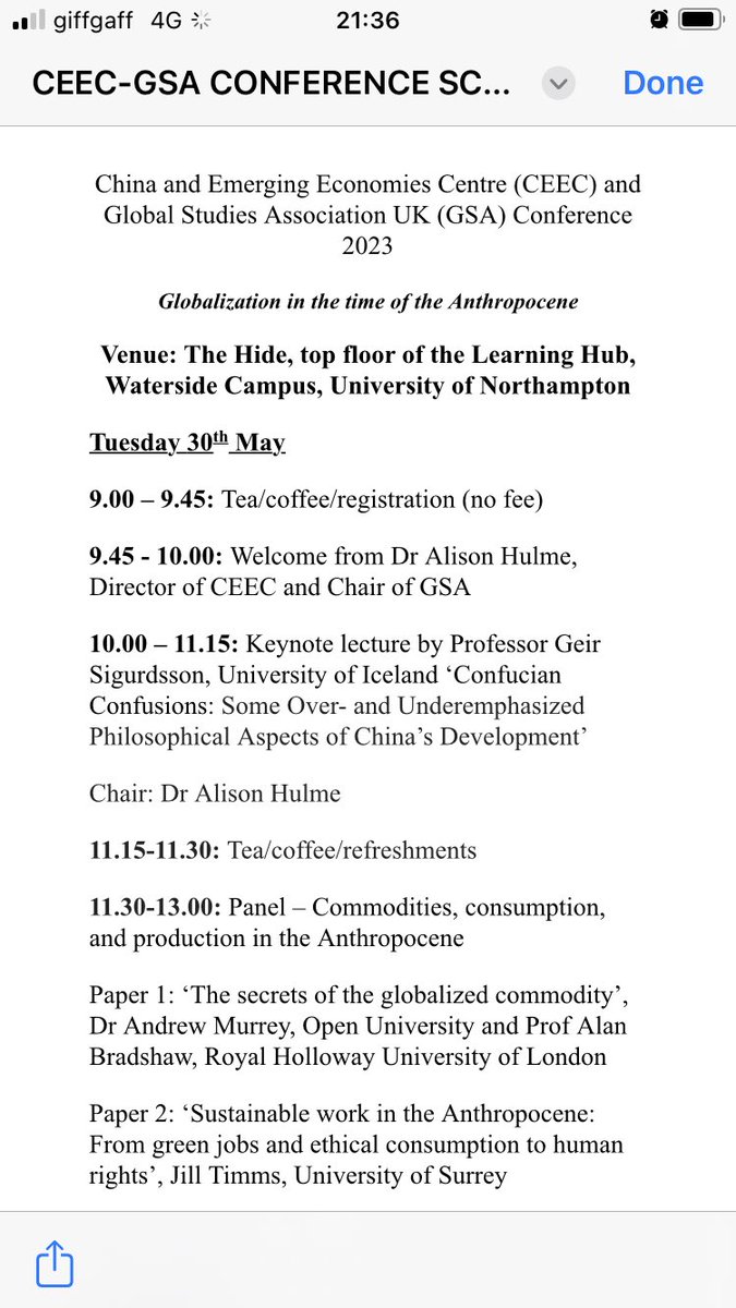The Global Studies Association (@globalstudiesa) on Twitter photo Our CEEC and <a href="/GlobalStudiesAs/">Global Studies Assoc</a> conference on Globalisation in the time of the Anthropocene is off to a very interesting start <a href="/UniNorthants/">UniofNorthampton</a> with Geir Sigurosson Uni of Iceland. <a href="/AlisonJHulme/">Alison Hulme</a> <a href="/shaoweihe2003/">Shaowei He</a> <a href="/JillLTimms/">Jill Timms</a> Our CEEC and <a href="/GlobalStudiesAs/">Global Studies Assoc</a> conference on Globalisation in the time of the Anthropocene is off to a very interesting start <a href="/UniNorthants/">UniofNorthampton</a> with Geir Sigurosson Uni of Iceland. <a href="/AlisonJHulme/">Alison Hulme</a> <a href="/shaoweihe2003/">Shaowei He</a> <a href="/JillLTimms/">Jill Timms</a>