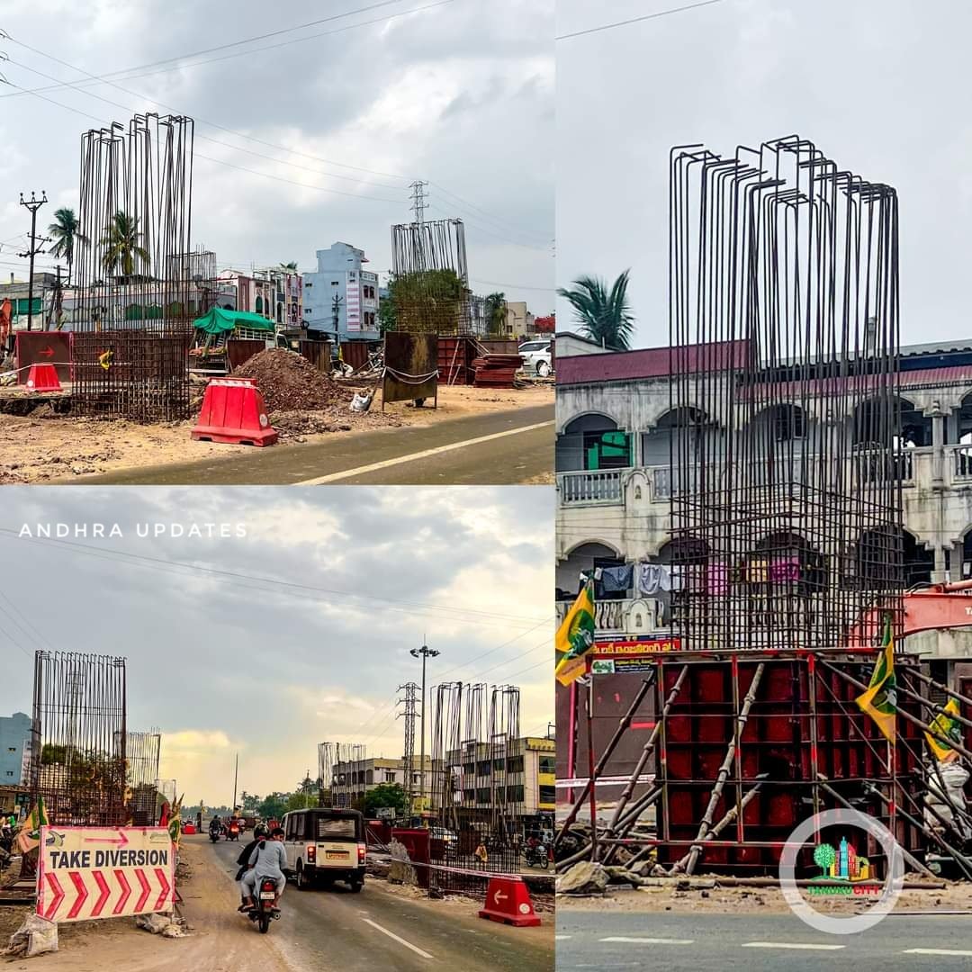 APInfraUpdates's tweet photo. 🔹#Undrajavaram Junction Flyover Construction works on Full Swing..

#Tanuku
#TanukuRoads
#EastGodavari
#AndhraPradesh
#AndhraHighways
#AndhraRoads
#AndhraFlyovers
#Bhimavaram
#Rajahmundry
#Kovvur
#Elluru https://t.co/NzZ2UdAJv4
