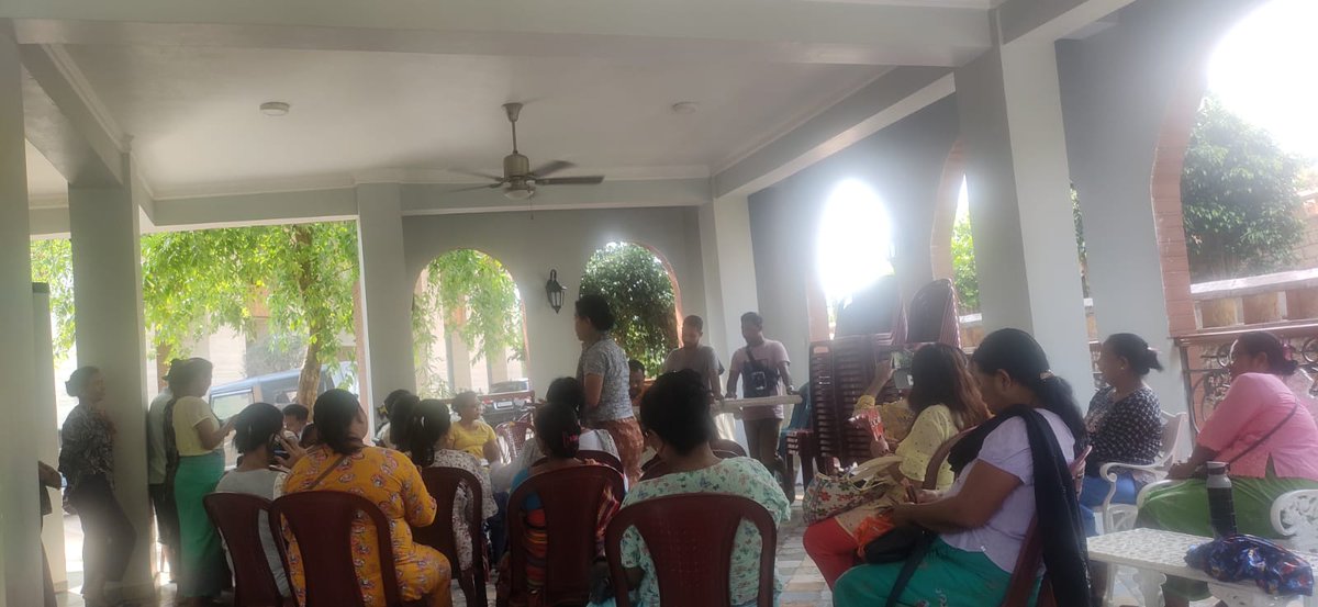 nppmeghalaya's tweet image. Da•al salni bako an•saobegipa NPP Women's lottery draw ko HCM Conrad K Sangmani dongchakram Turao ong•ataha. Ua somoio bang•a manderang apsan tom•dake katchaangtokaha, ia sal bilongen gisik ra•na kragipaba ong•aha.
#NPP #LotteryDraw