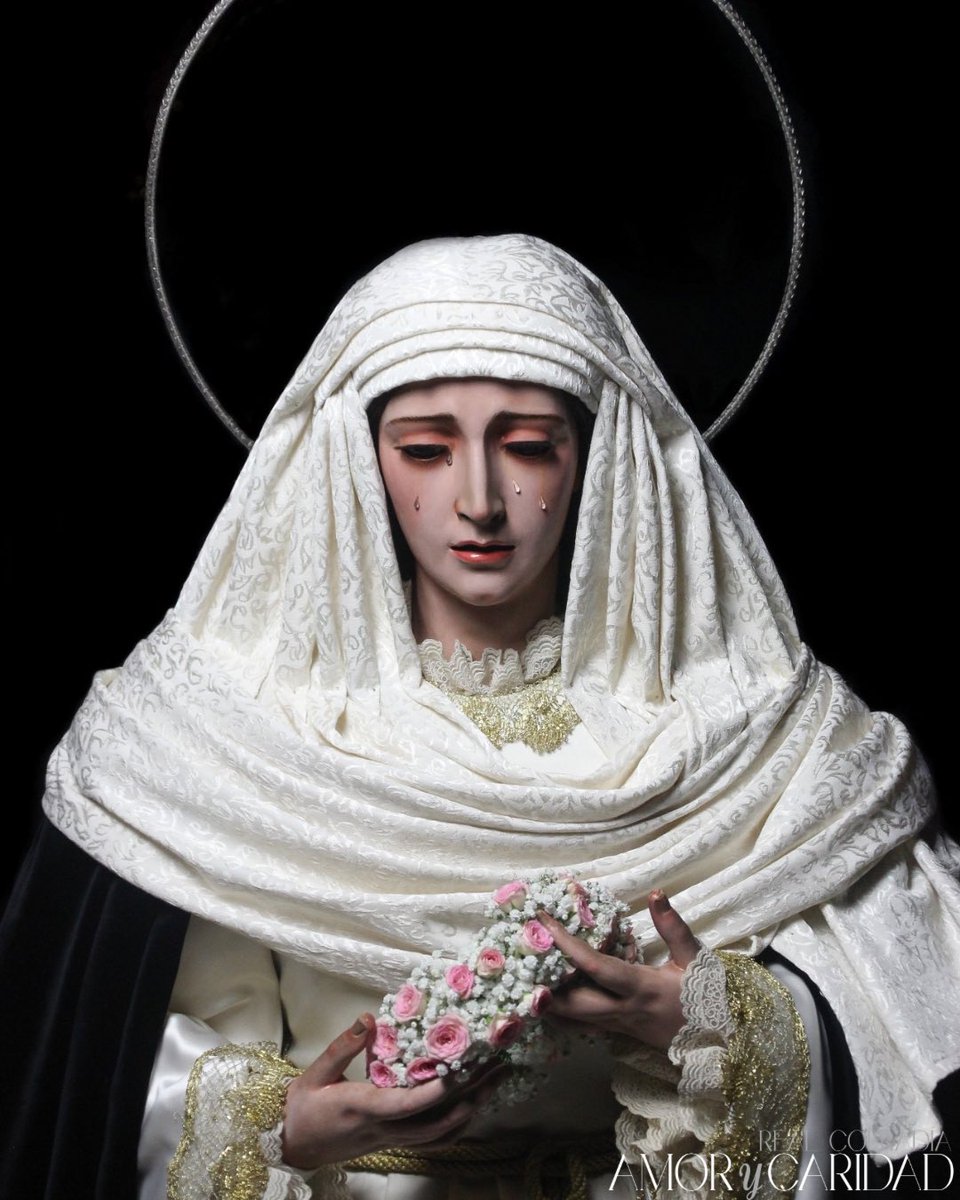 ❤️‍🔥#CentenarioAmor|| Nuestra Señora de la Caridad ataviada para el inicio del Centenario.

📸Reportaje de estudio por <a href="/j16photos/">J16Palacios</a>.

#CofradiasMLG