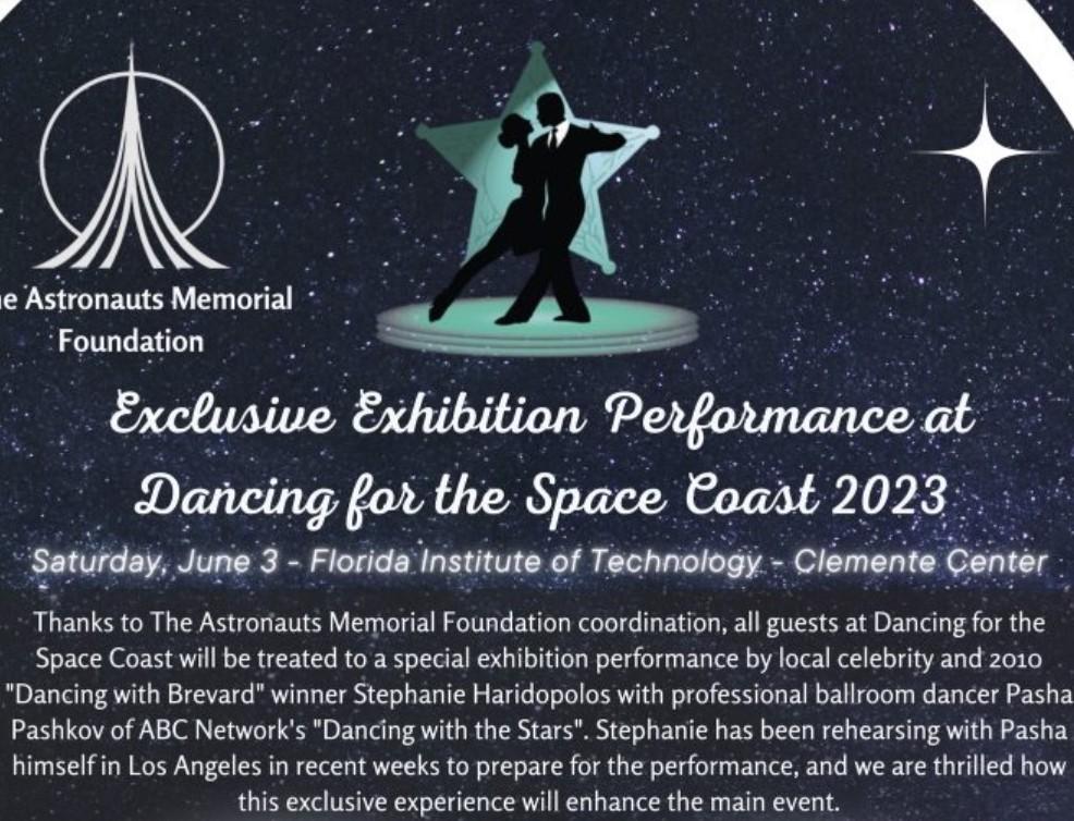 There will be an exclusive performance for all guests by Pasha Pashkov and Stephanie Haridopolos! Please join us, and please support TCHP's Dancing for the Space Coast dancers, Jessica Assam and Robin Potter. It contributes to feeding hungry children loca
conta.cc/3P3m655