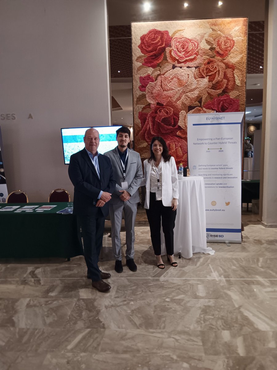 Come and visit our stand at #RISESD2023! 

Our partners are there to discuss with you the project objectives and innovations for countering #hybridthreats, as well as opportunities to join our network!