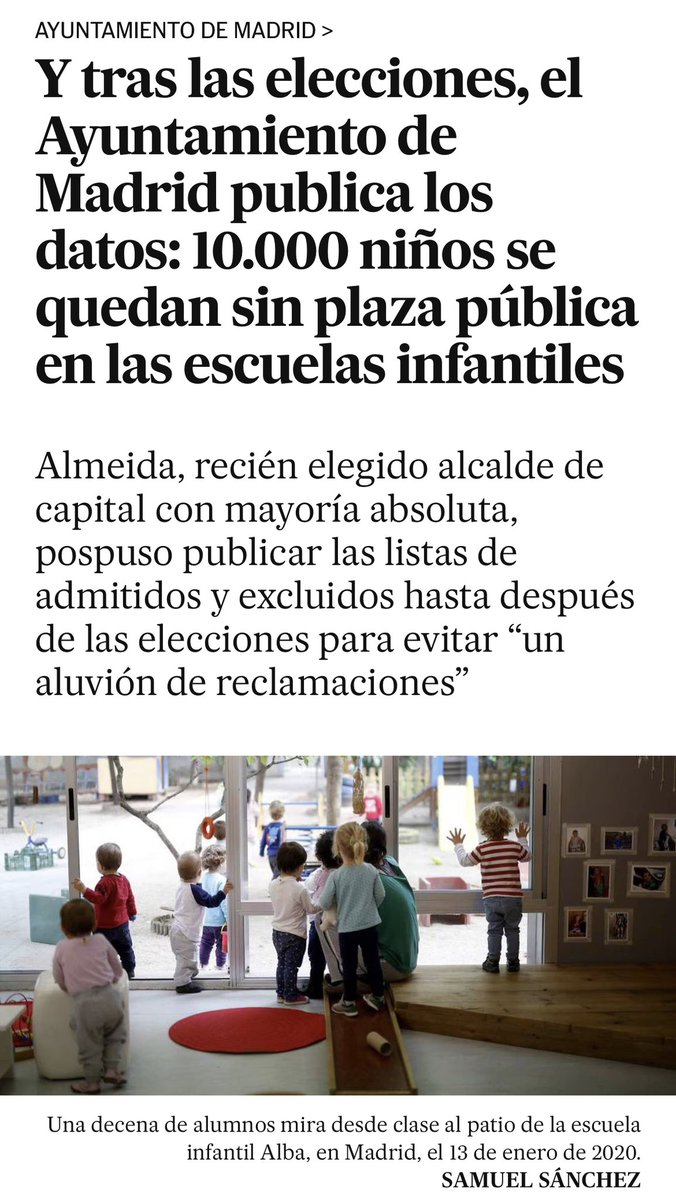 Decisiones que se pospusieron a las votaciones. Son hábiles y taimados. Pero que nadie diga que no estaba avisado.