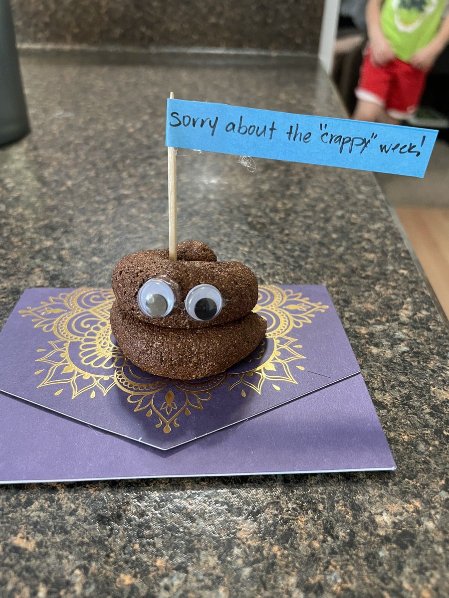 VGashlin's tweet image. When life hands you lemons, you have to make lemonade.  And when a sewage pipe explodes in your child’s classroom, you have to send a little laugh to the teacher.  Hopefully the gift card helps replace a couple of her personal items that were lost.