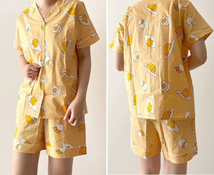 「【GU×ぐでたま】一目惚れして即買いした!快適すぎる「激かわパジャマ」ゆるいデザ」|BuzzFeed Japanのイラスト
