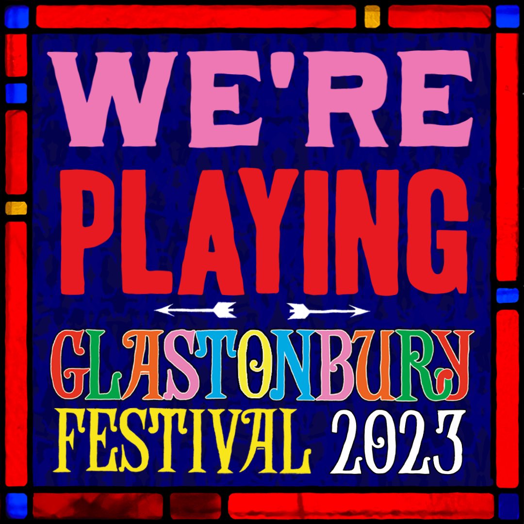 We’re buzzing to be playing <a href="/glastonbury/">Glastonbury Festival</a> for the first time this year 💛 who will we see there? X