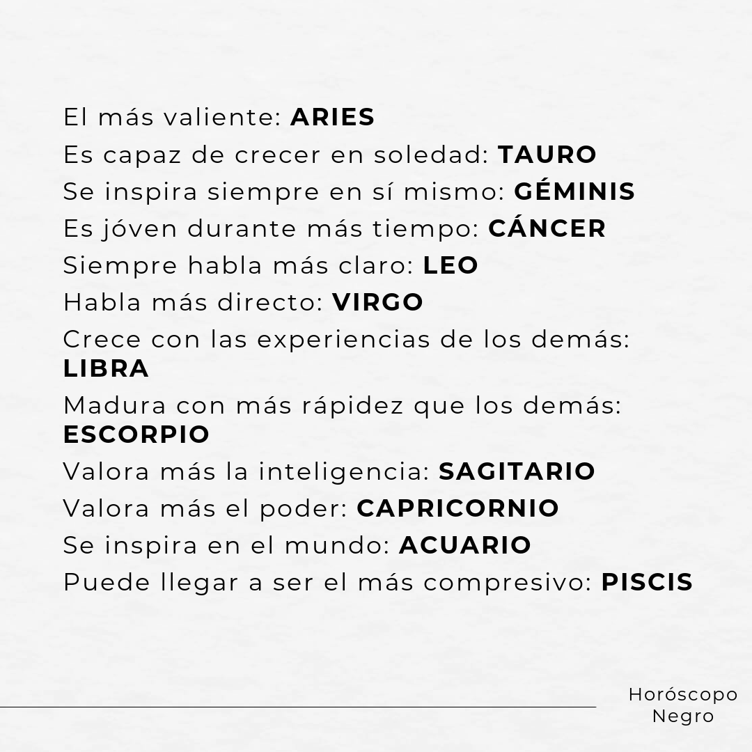 ▲Horóscopo Negro▲ tweet media