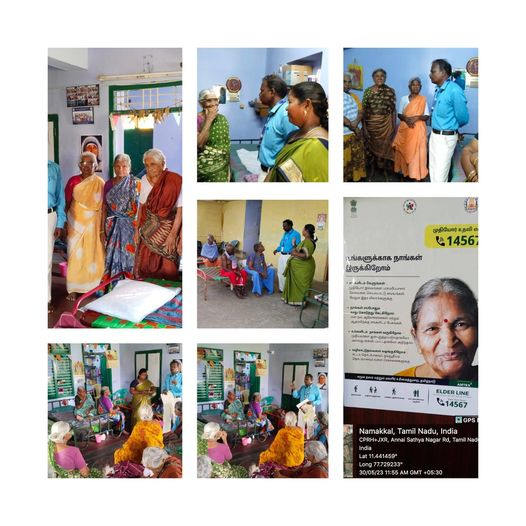 Tamilnadu Elderline’s Field Response Officer visited the Annai Old Age Home and created awareness among senior citizens.
#dial14567 #elderline #TamilNaduGovernment #elderlypeople #oldagehomevisit #seniorcitizenlife #SocialWelfareDepartment #saveelder #respectelders