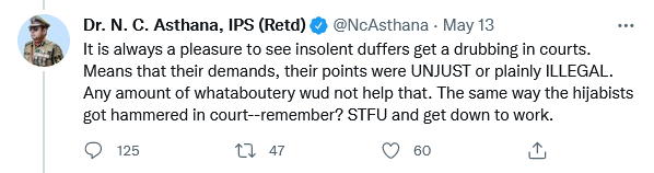 DFRAC_org's tweet photo. 10/n. He mocked the students when Supreme Court rejects the plea to postpone the #NEETPG2022 exam. https://t.co/nxprinJ1PE