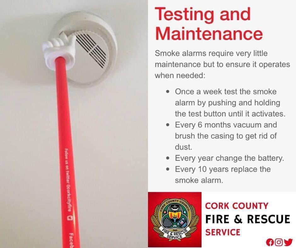 Vacuuming the home today? 🧹
Why not give your smoke alarm a quick vacuum too, dust and bugs can get into the vents causing it to chirp. 
Press the test button regularly after cleaning! 🔘👈

#TestItTuesday #SmokeAlarmsSaveLives