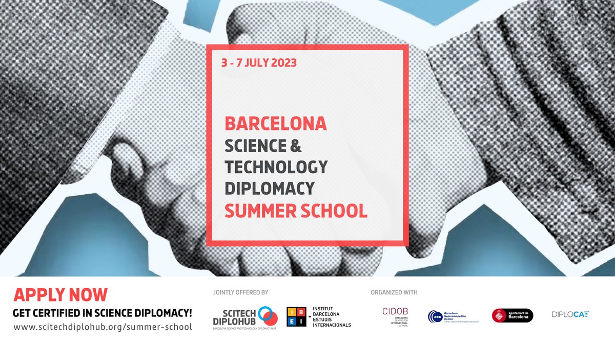 🫱🏻‍🫲🏽🌐 Learn about this and other global best practices in #ScienceDiplomacy & how to apply them to global decision-making at the #SciDipSchool! 🗓️ July 3 - 7, #Barcelona 🔗scitechdiplohub.org/summer-school/