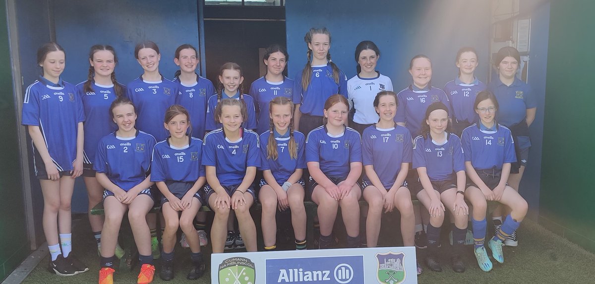 Hard luck to our U13 camogie team. They played their hearts out. Future stars in the making. Congratulations to @Scoilsanisadoir.