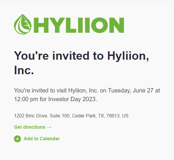 See you soon @Hyliion!