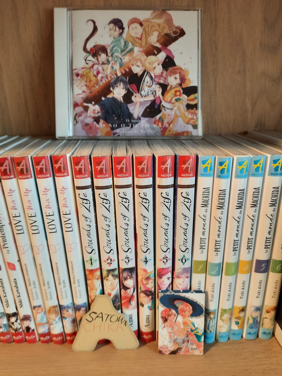 AlineKukorTrad's tweet image. Colis du jour :
L'album avec les morceaux de Sounds of Life 🤩, et la série de gacha Sexy Cosplay Doll que j'avais loupée de peu au Japon ! 🥰
#SoundsOfLife
#KonoOtoTomare
#SexyCosplayDoll
#MyDressUpDarling