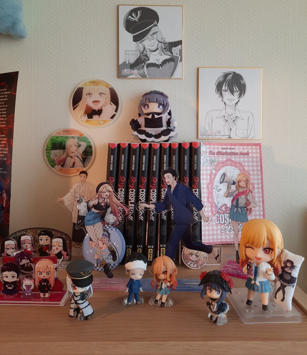 AlineKukorTrad's tweet image. Colis du jour :
L'album avec les morceaux de Sounds of Life 🤩, et la série de gacha Sexy Cosplay Doll que j'avais loupée de peu au Japon ! 🥰
#SoundsOfLife
#KonoOtoTomare
#SexyCosplayDoll
#MyDressUpDarling