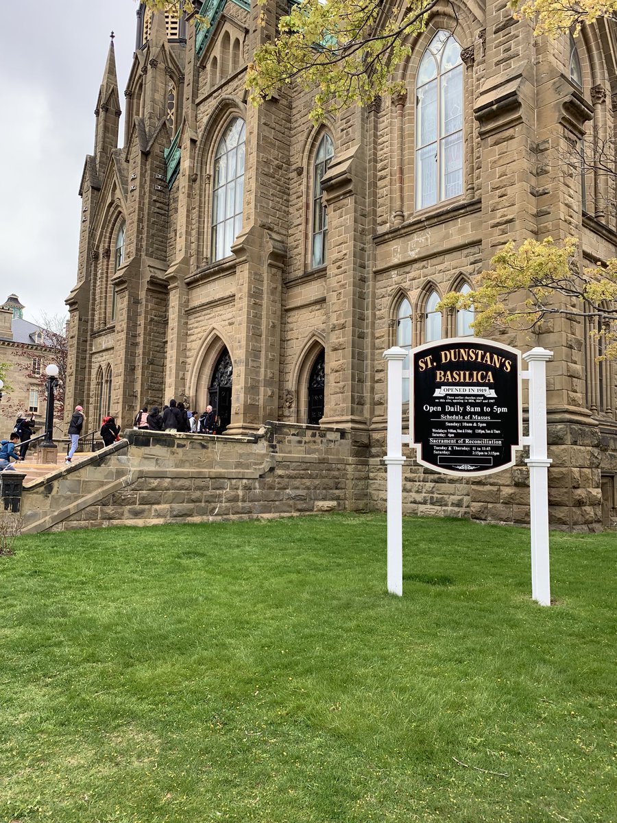 smswpgofficial's tweet photo. SMS students visit St. Dunstans Basilica in Charlottetown PEI. @smswpgofficial 
#travelling 
#PEI https://t.co/laLTPlLS9B