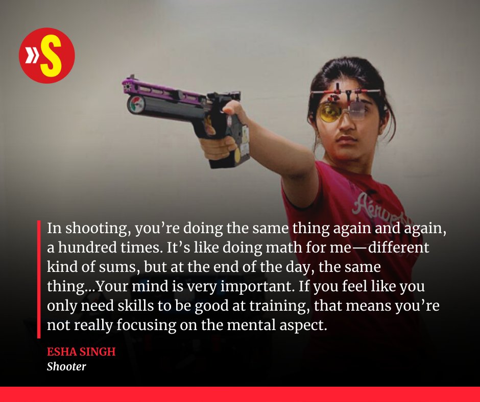 Esha Singh looking to shoot for the stars as Paris 2024 fast approaches

✍️ <a href="/Kavita_Menon_/">Kavita Menon</a>

READ🔗bit.ly/434IXBf I #Paris2024