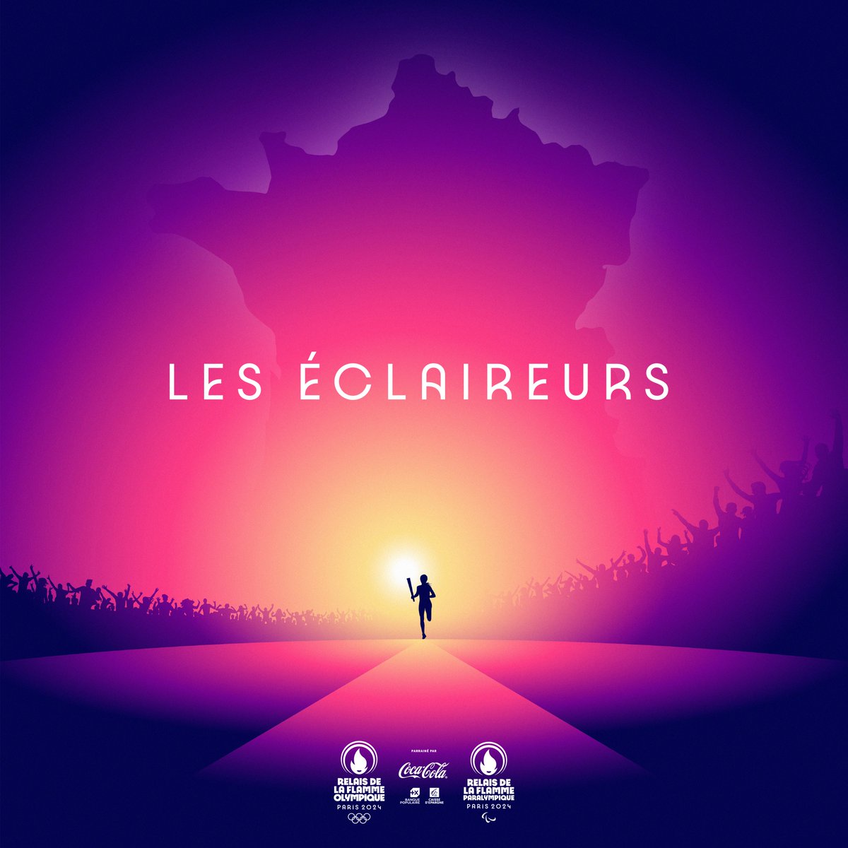 En 2024, le Relais de la Flamme Olympique et le Relais de la Flamme Paralympique seront…

LES RELAIS DES ÉCLAIREURS 🔥

Ils seront 11 000 !!
11 000 à porter les valeurs des Jeux…
11 000 à illuminer les territoires français…

11 000… Éclaireurs 🤩
#Paris2024