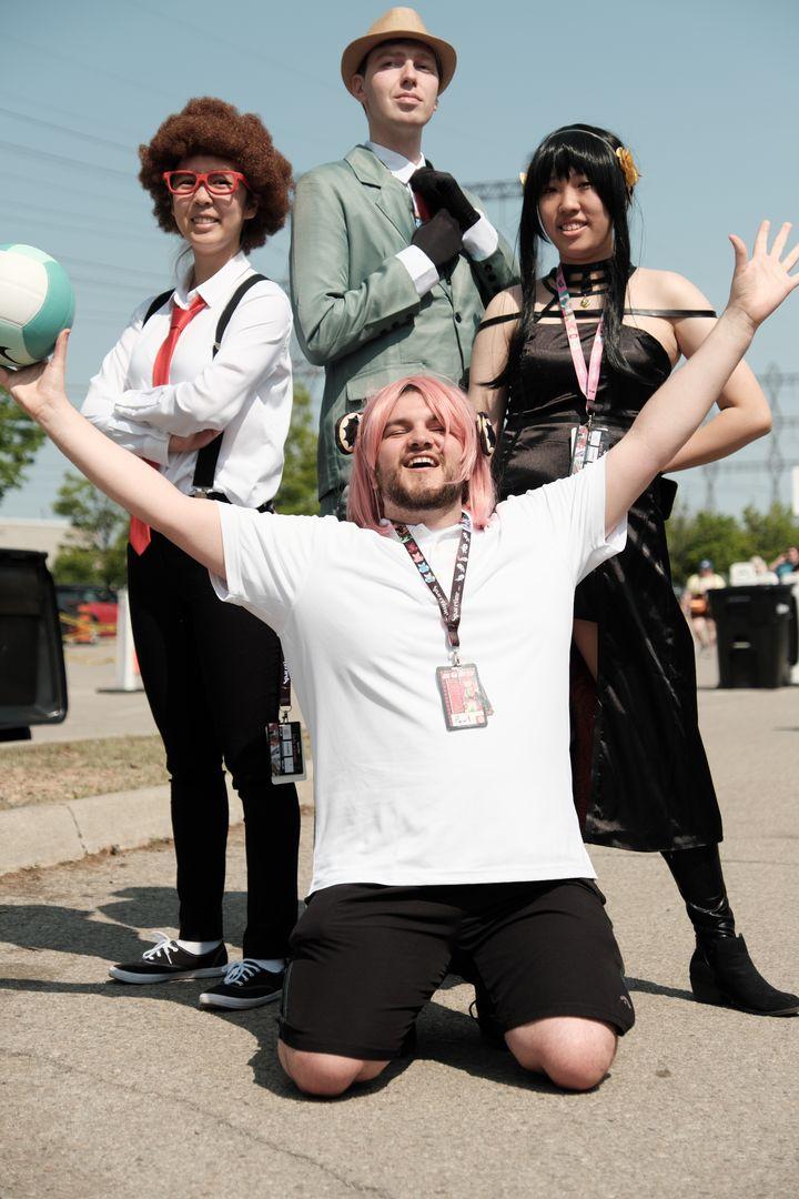 jaymay74's tweet photo. Our spy family group at anime north XD https://t.co/e2YWGnOnVa