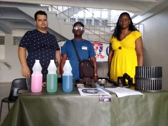 Participa la Empresa Militar Astillero Centro Cienfuegos  en la EXPO ANIR Soluciones  Cuba donde expone sus aporte de innovación para  la sostenibilidad de las producciones y servicio de nuestro país #MujeresEnRevolución .