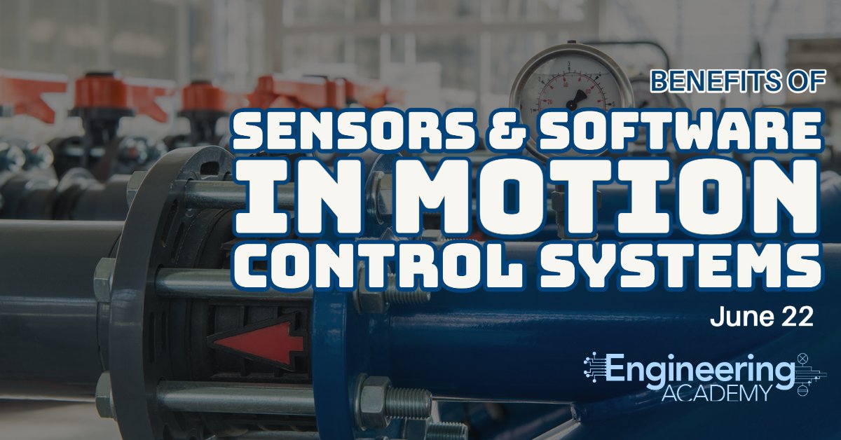 In this #EngineeringAcademy session, experts from Fetis group, Rheintacho, @SIKOglobal and @BoschRexroth will discuss ways #sensors & #software are being integrated into #hydraulic, #pneumatic and other #motioncontrol systems. bit.ly/430Pmxs #fluidpower #engineering