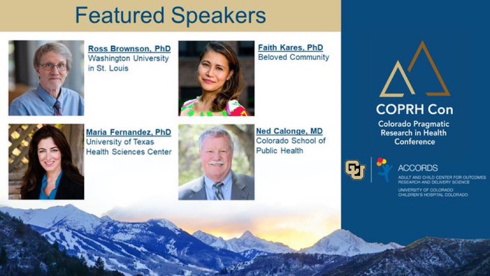 Just a few more days until #COPRH23. You can still register to attend - in person or virtually - and join us for these inspiring speakers and many others. Can’t wait to see you there! coprhcon.com