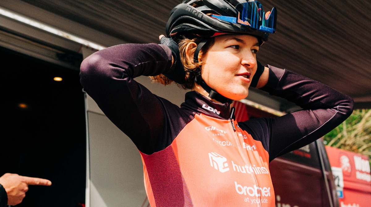 Tiffany Keep's stage three podium at the recent <a href="/TourDeFeminin/">Tour de Feminin</a> has boosted the confidence of the entire Hutchinson-<a href="/Brother_UK/">Brother UK</a> squad. Visit our Facebook or Instagram pages for more from Tiffany, a South African 🇿🇦 making waves with <a href="/cycleteamldn/">Team Hutchinson-Brother UK</a>. Pic: Oliver Brookwell #AtYourSide