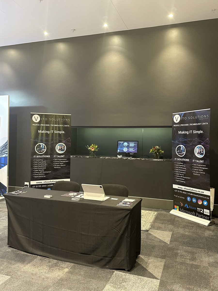 vitosolutions's tweet image. Find us at DataCon South Africa 2023😎

🏆This is an unmissable opportunity to stay at the forefront of the data revolution.

Vito Solutions is a proud Partner😎

#DataCon #SouthAfrica #2023 #Connect #TeamVito