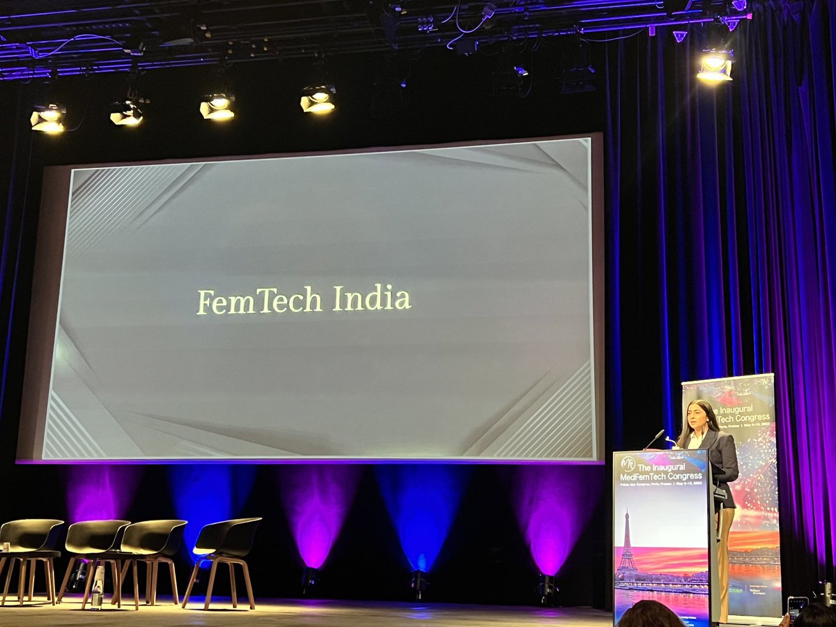 🌟 Just back from an unforgettable experience at the inaugural MedFemTech Congress in Paris! 🇫🇷 It was an absolute honor to represent my country and the thriving FemTech and women's health ecosystem. ✨ @medfemtech @Femtech_india #femtechindia #india