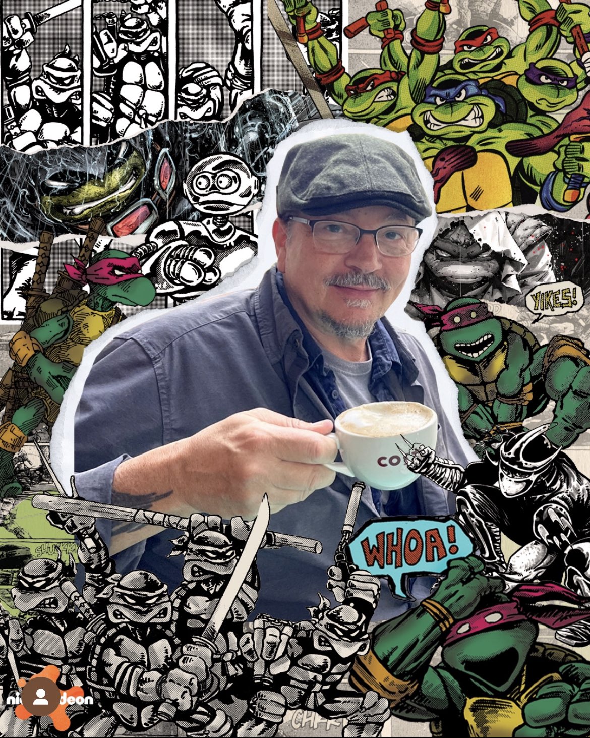 Happy birthday to Kevin Eastman, the co creator of tmnt    