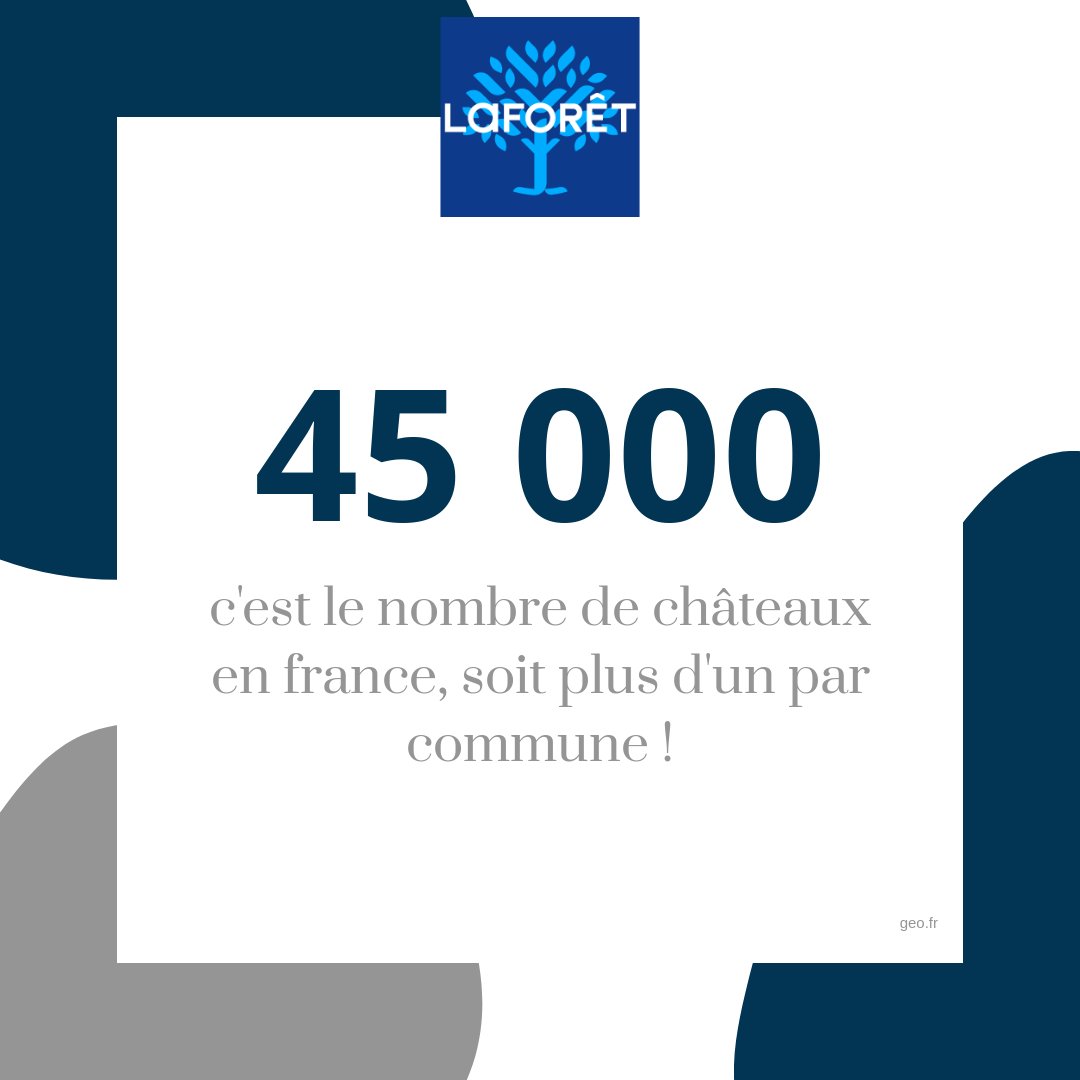 La France regorge de #monuments #historiques ! 
Parmi les #châteaux recensés dans notre beau pays, environ 11 000 sont des monuments classés. 🏰🔒