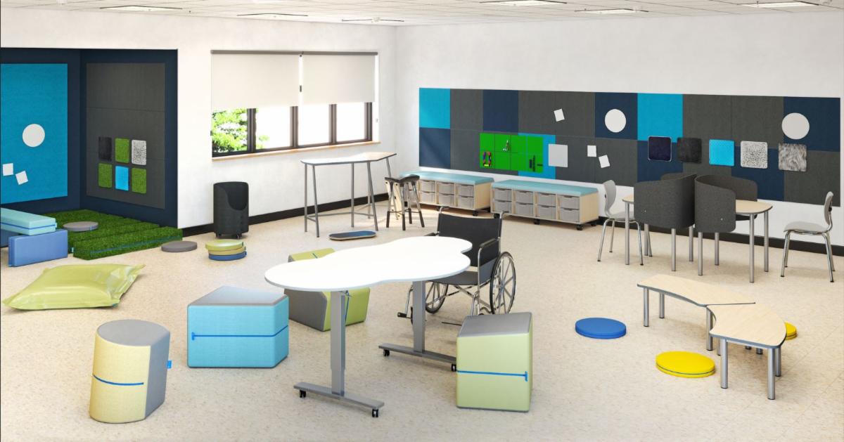 Here's to the diverse thinkers and exceptional learners. Meeting the needs of all learners includes providing the least restrictive environment. #NorvaNivel #GiveThemSpace #AgileSeating #AgileClassroom