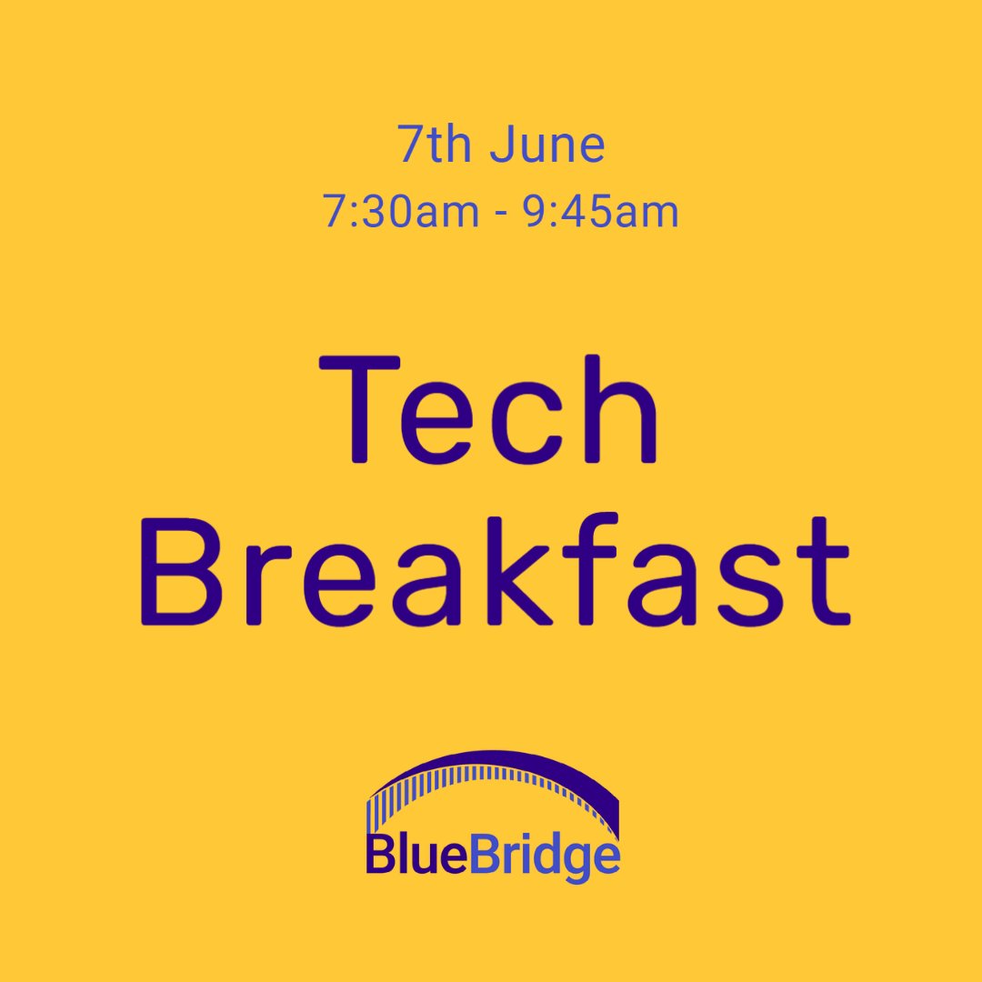 BlueBridgeLLC's tweet photo. Enhance cloud & cybersecurity strategies at Tech Breakfast!
Join us on June 7th, 7:30am at Tri C | The Advanced Technology Training Center, Cleveland, OH.
Reserve your seat here: https://t.co/FTjYmlWFEN
#TechBreakfast #CloudSecurity #CyberSecurity #NortheastOhio https://t.co/CLv8J4IYMN