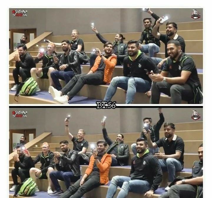 rose_mallow123's tweet photo. @iamqadirkhawaja Come on, we've solved the lighting problem،😆😂
@iamqadirkhawaja
#IPL2023Final https://t.co/P9d0ty8KVk
