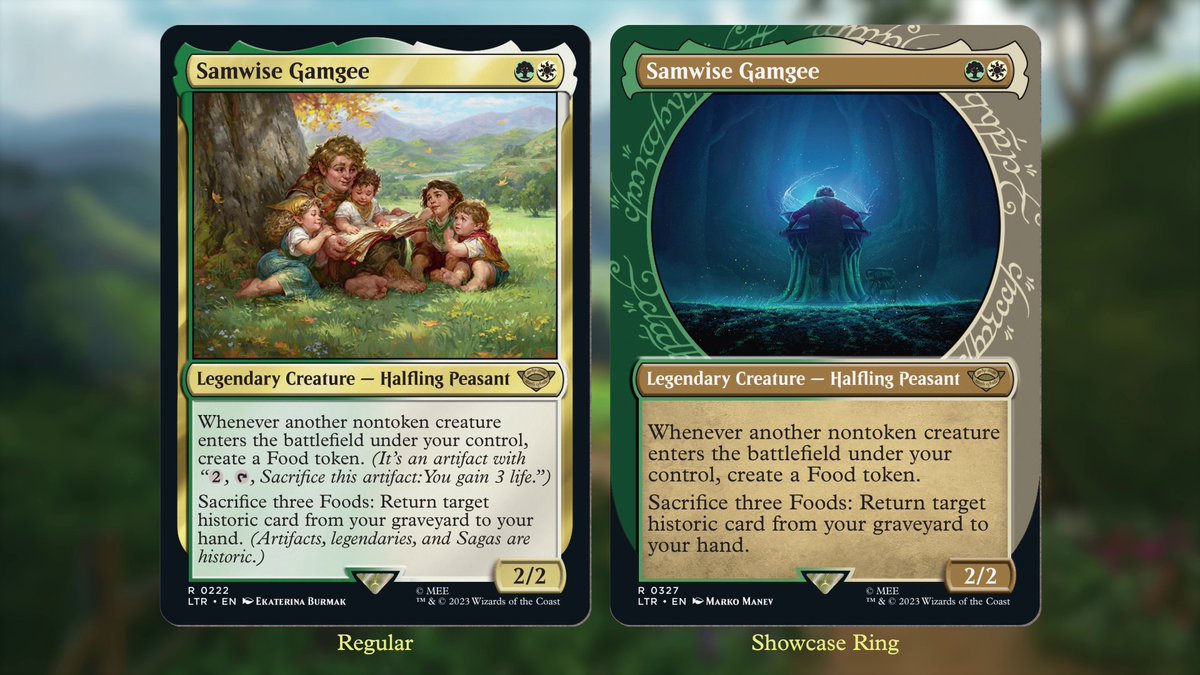 samwise gamgee mtg card Samwise Gamgee [819] [Ring Showcase] [The Lord of the Rings: Tales of  Middle-earth] [Surge Foil] – Face to Face Games main image 1