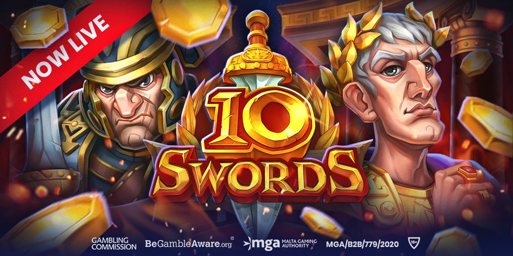 &#128481;️ It&#39;s time for you to wield the 10 Swords! &#128481;️

Journey back to the colosseum and fight for epic wins along the way, The Emperor has chosen you to brave the gladiatorial games!

Read more about 10 Swords on our blog ➡️ 

18+ Play Responsibly


