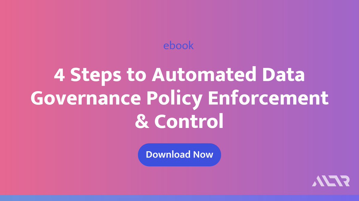 🏆 Integrating a data catalog with an automated policy enforcement engine is the winning combo. 

altr.com/resource/4-ste…

#datacatalog #datagovernance #datasecurity #data