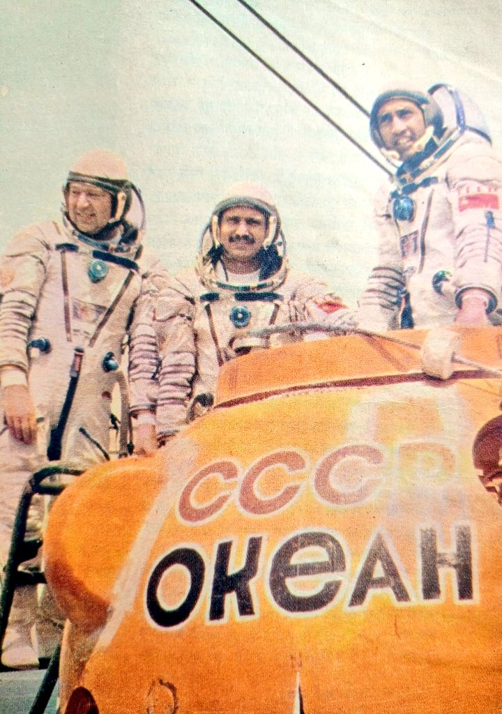 indianhistorypics on Twitter "1983 Indian Astronauts Rakesh Sharma and Ravish Malhotra