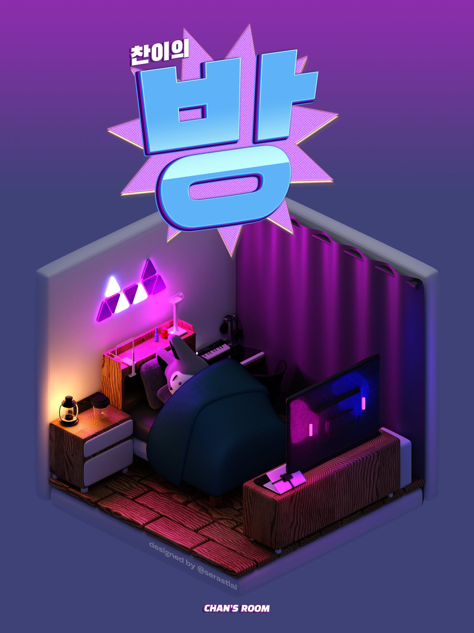 sera ★⁵ on Twitter "Chan's Room! 🐺 StrayKids StrayKidsFanart 