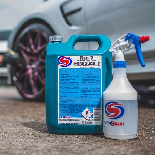 AutosmartFrance's tweet image. Ferrouge 7 - Nettoyant pour jantes très efficace qui devient rouge au contact des particules métalliques, telles que la poussière de frein. Il convient à toutes les surfaces, y compris les alliages polis, l'aluminium et les finitions anodisées.
#Ferrouge#Printemps #Autosmart