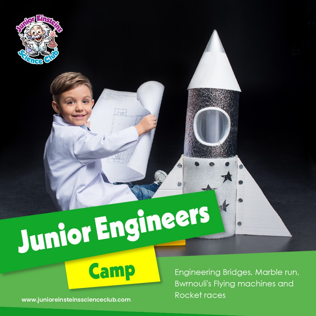 Junior Engineers. Bridge Building, Rocket Races, Bernoulli’s effect, Flying toilet paper and more… #junioreinsteins #kids #schools #teachers #STEM #science #edchat #ukedchat  #scienceclub #kidscamp #fun #Dublin