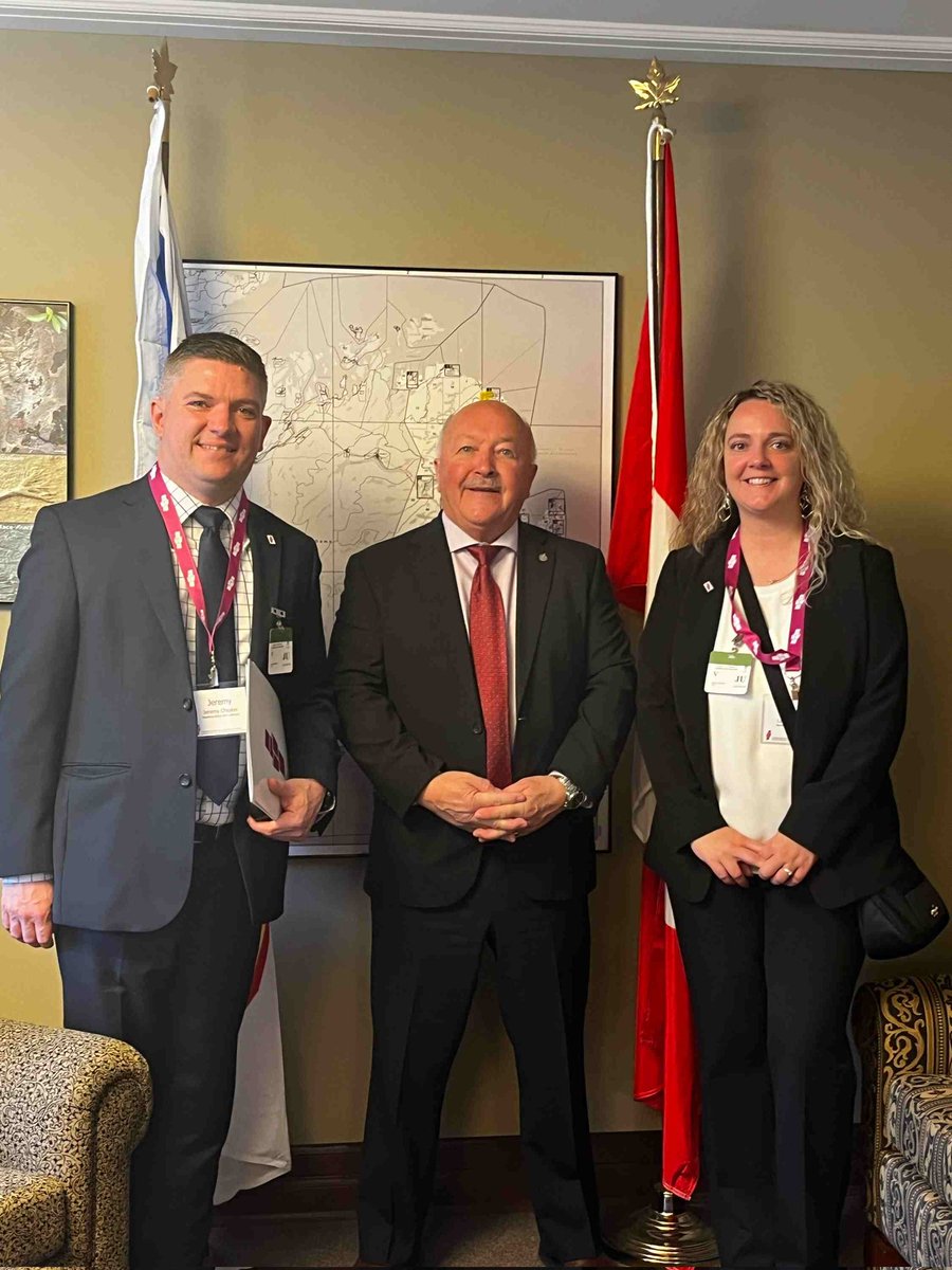 Jeremy and Lacey had a great conversation with MP Churence Rogers this morning about ongoing natural disasters. Thanks for the informative meeting <a href="/ChurenceRogers/">Churence Rogers</a> and for your support.