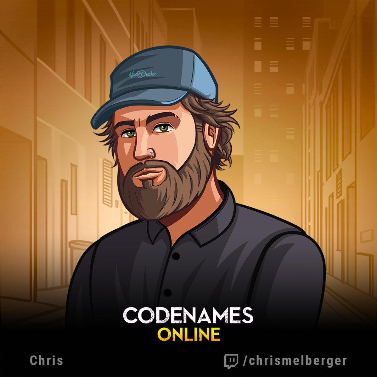 #CNcelebration

In the past year, @chrismelberger has streamed more hours of #Codenames than anyone else in this celebration! Watch his stream team @neatdude for some hilarious moments, and check out his clothing brand of the same name!

📺 twitch.tv/chrismelberger
⏱️ Eastern Time