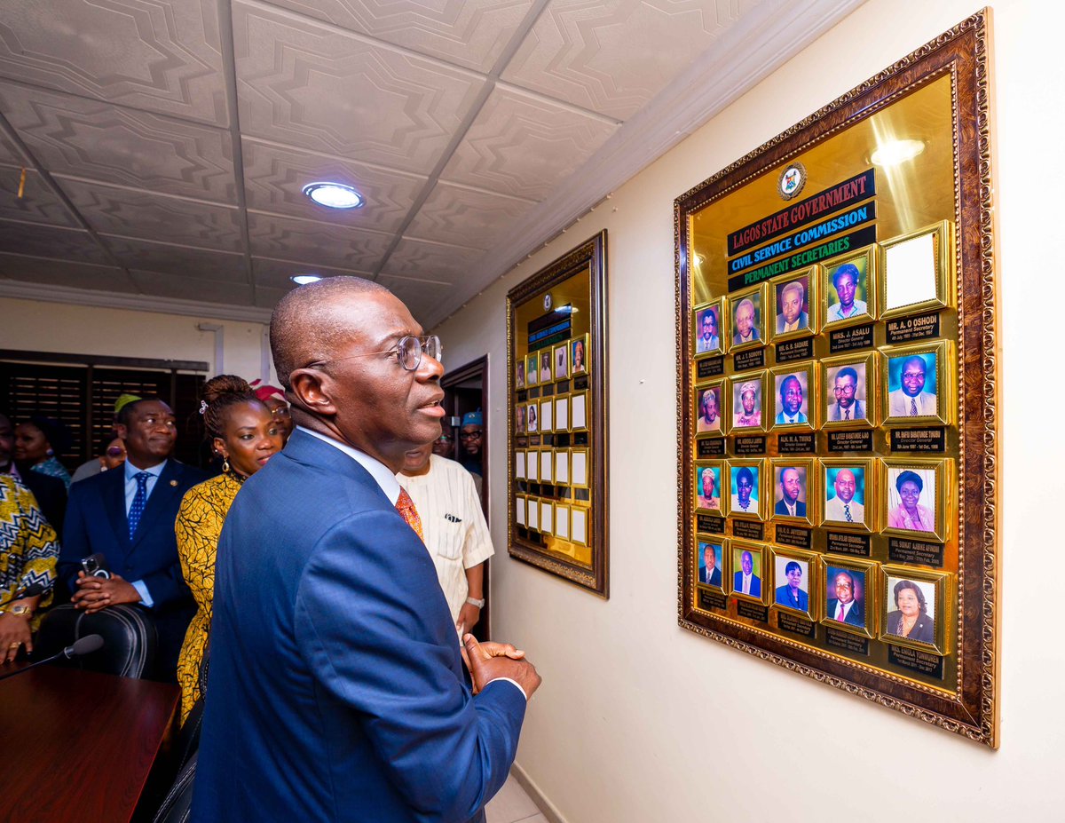 I am excited to kick off today with a visit to the central processing unit of our state; the various ministries, departments, and agencies. 

Together, we'll build the best civil service in Nigeria, focused on serving our people with excellence and efficiency. 

Joined by Deputy
